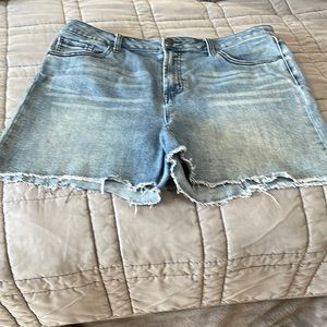 Denim jean shorts